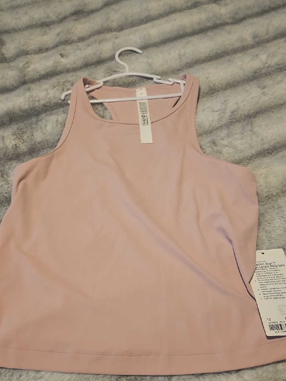 lululemon athletica Align Dusty Pink Racerback Tank